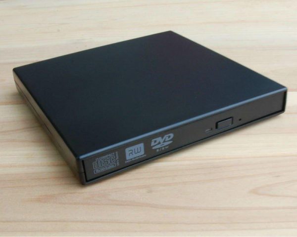 External Slim IDE CD/DVD Drive Enclosure Case-538